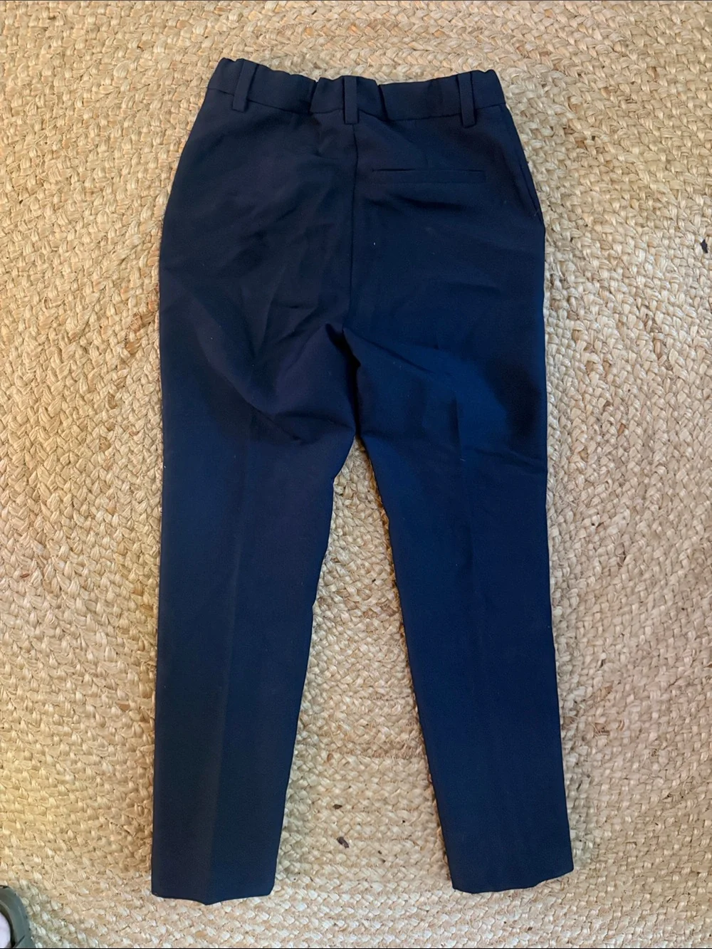 H&M Boys Navy Blue 2-Piece Suit Size 8 / 134 – Blazer & Adjustable Pants